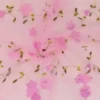 Mesh - Embroidery Floral - Pink 02