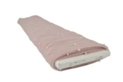 Mesh Pearls - Oud Roze - 19