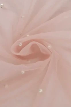 Mesh Pearls - Oud Roze - 19