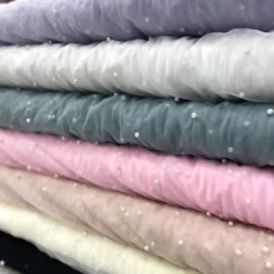 Mesh Pearls - Wit - 00