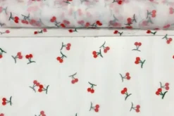 Mesh - Sweet Cherries on White