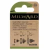 Milward - Broek- en rokhaken assortiment Zwart/Nikkel
