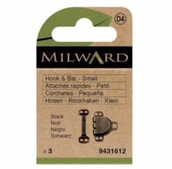 Milward - Broek- en rokhaken maat S - Zwart