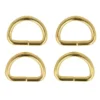 Milward - D-Ringen 20mm - Gold - 4 stuks
