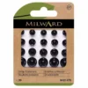 Milward - Drukknopen aannaaibaar - assortiment Zwart