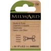 Milward - Haken en Ogen - 17x9.5mm - Nickel