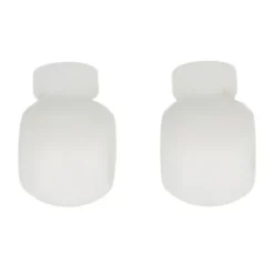 Milward - Koordstopper bol 6mm - wit