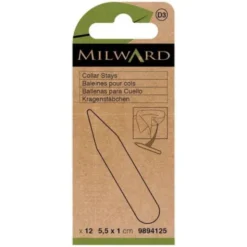 Milward - Kraagbaleinen Transparant - 12st