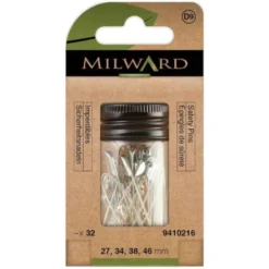 Milward Veiligheidsspelden Mix - 27mm/46mm - Zilver