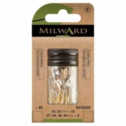Milward Veiligheidsspelden Mix - 19mm/46mm - Zilver/Goud