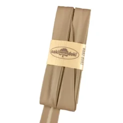Oaki Doki Biaisband Leer - 055 Donker Taupe
