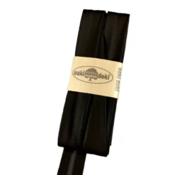 Oaki Doki Biaisband leer - 069 Zwart
