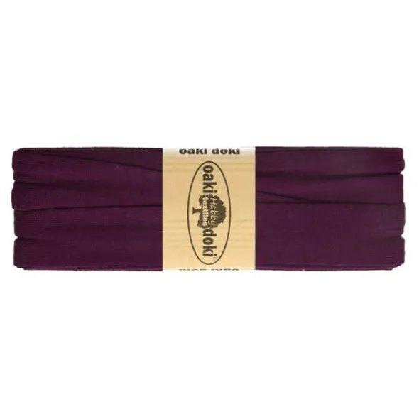 Oaki Doki Tricot Biaisband - Aubergine 919