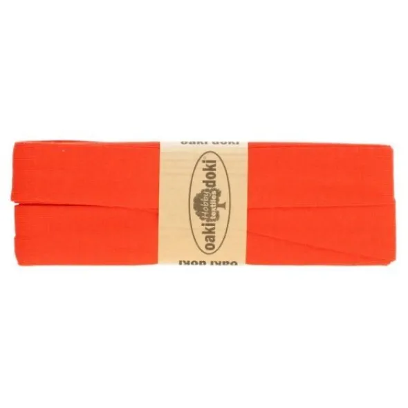Oaki Doki Tricot Biaisband - Fel Oranje 935