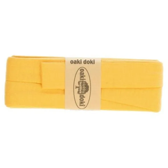 Oaki Doki Tricot Biaisband - Geel 711