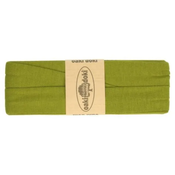 Oaki Doki Tricot Biaisband - Mosgroen 430