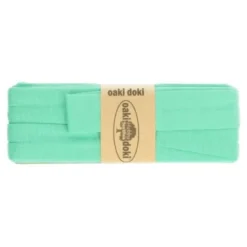 Oaki Doki Tricot Biaisband - Turquoise 122
