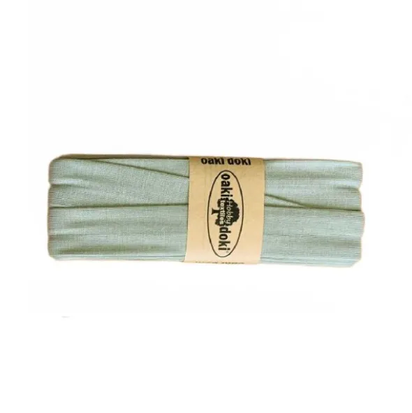 Oaki Doki Tricot Biaisband - Vintage Groen/Taupe 271