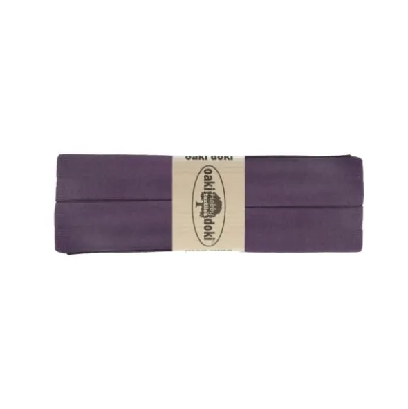 Oaki Doki Tricot Biaisband - Vintage Aubergine 214