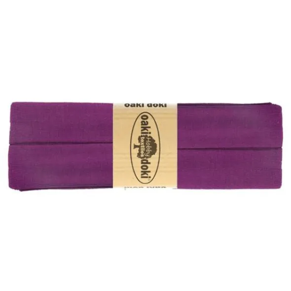 Oaki Doki Tricot Biaisband - Warm Cassis 946
