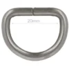 Opry D-Ring - Mat Nikkel - 20mm
