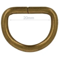 Opry D-Ring - Old Gold - 20mm