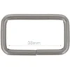 Opry Gesp - Mat Silver - 38mm