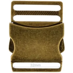 Opry Klikgesp - Old Gold - 32mm