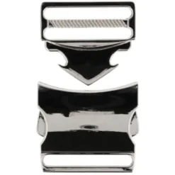 Opry Klikgesp - Silver - 25mm