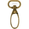 Opry Musketonhaak - Old Gold - 20mm