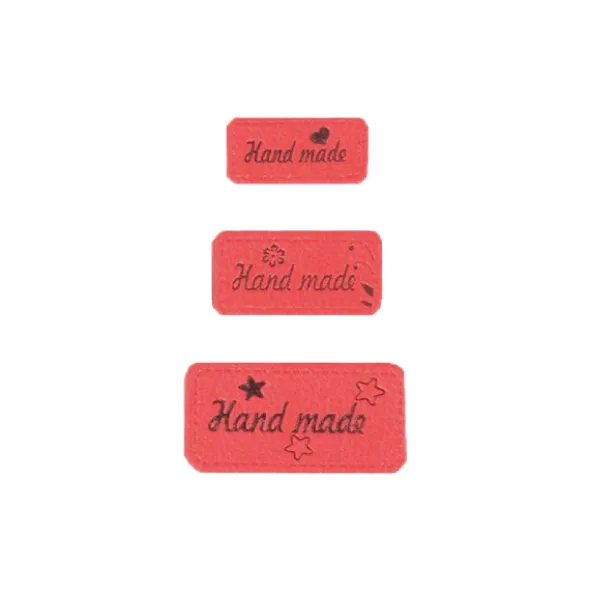 Opry Skai Labels - Handmade - Red