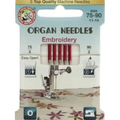 Organ Embroidery 75/90