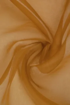 Organza Goud Bruin - 44