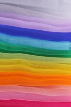 Organza Licht Perzik - 22