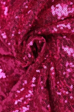 Pailletten Stof - Fuchsia