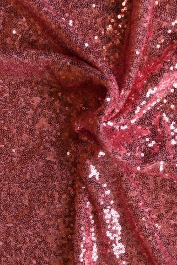 Pailletten Stof - Licht Roze