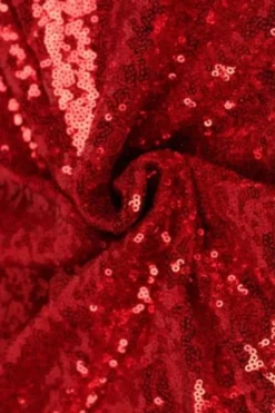 Pailletten Stof - Rood