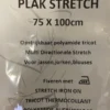 Plak Stretch - 75x100cm Wit