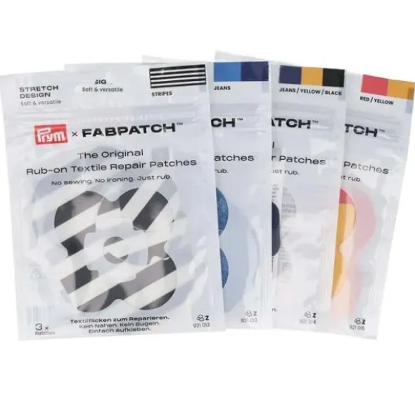 Prym FabPatch Stretch - Stripes Black/White