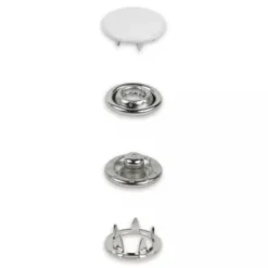 Prym - Gekleurde Jersey drukknopen 12mm - White