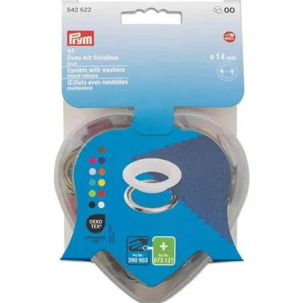 Prym - Gekleurde Nestelringen Assortiment - 14mm