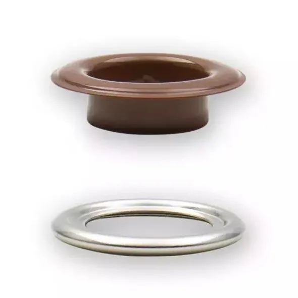 Prym - Gekleurde Nestelringen 11mm - Brown