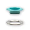 Prym - Gekleurde Nestelringen 11mm - Turquoise