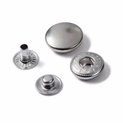 Prym - Navulling - Naaivrijdrukknoop Anorak Silver - 15mm