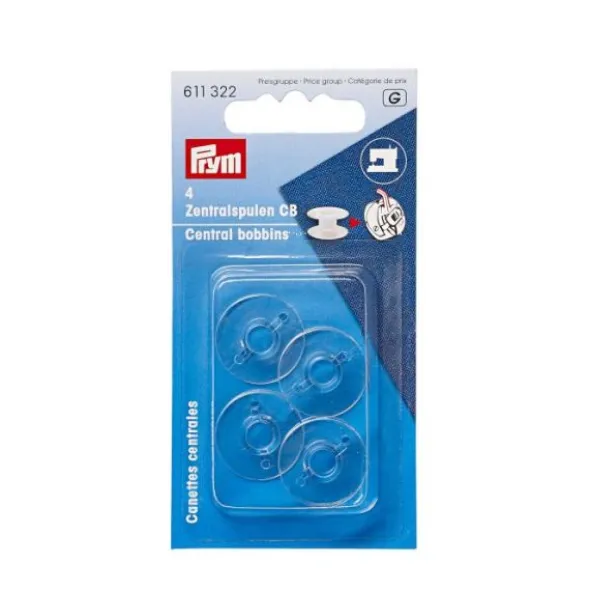 Prym Spoelen CB Grijper - Kunststof ø 20,5x11,7mm