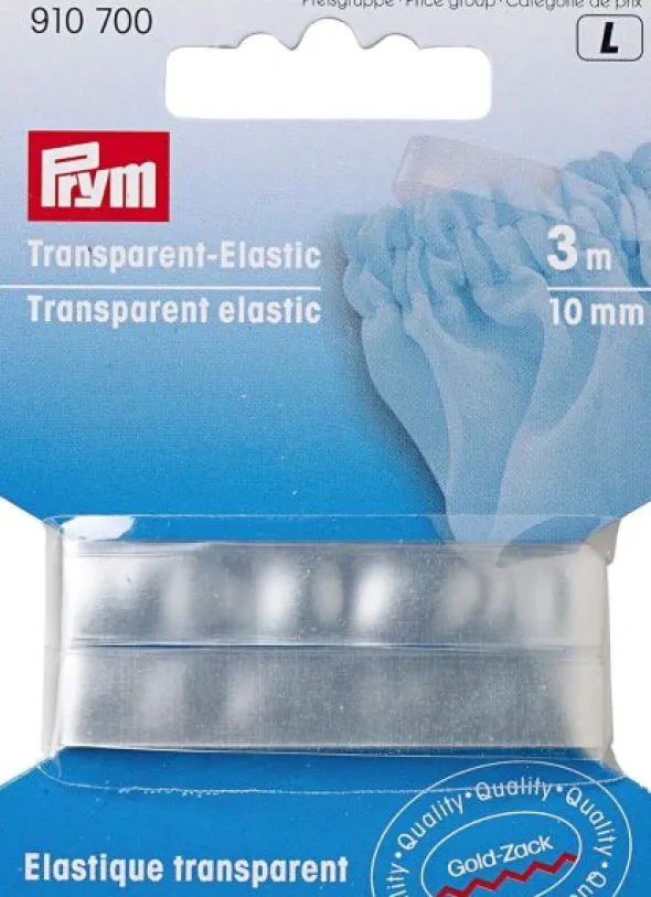 Prym Transparant Elastiek - 10mm