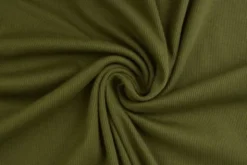 Rib Jersey - Army Green