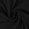 Rib Jersey - Night Black
