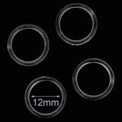 Ring Bikini/Bh Kunststof - Transparant 12mm