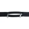 Rits met 2 Schuivers - 80cm - Niet Deelbaar - Black/Silver